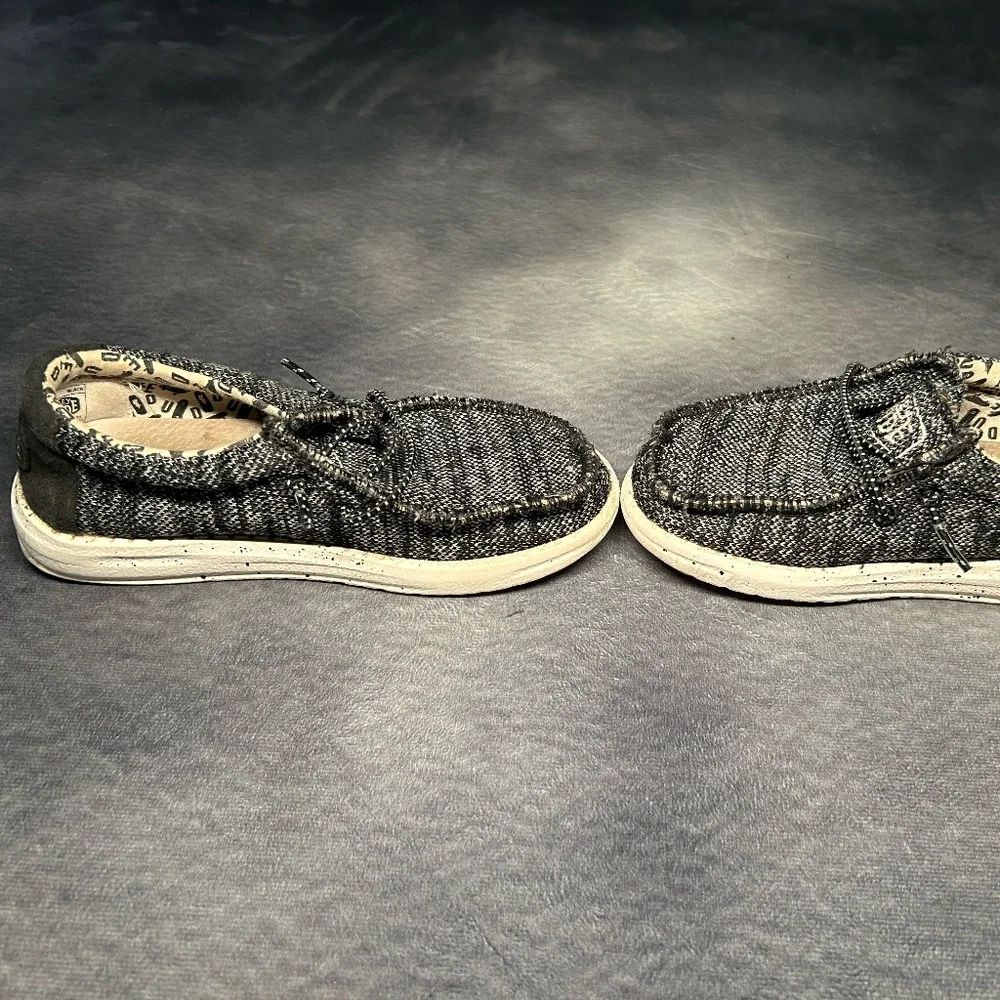 Kids' Heather Grey Hey Dude's size 11